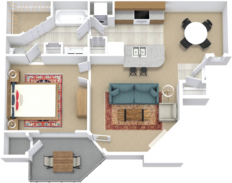 Stone Crossing Apartments, Huntsville Alabama The Boudreaux